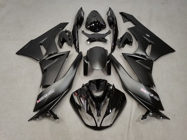 Negro Especial 2009-2012 Kawasaki ZX6R Carenados Moto