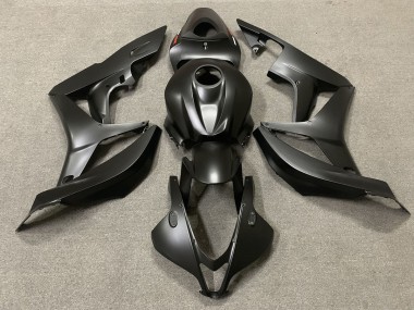 Negro Mate 2007-2008 Honda CBR600RR Carenados Moto