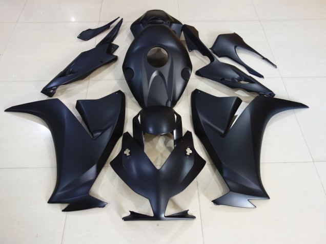 Negro Mate 2012-2016 Honda CBR1000RR Carenados Moto