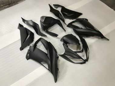 Negro Mate 2013-2018 Kawasaki ZX6R Carenados Moto