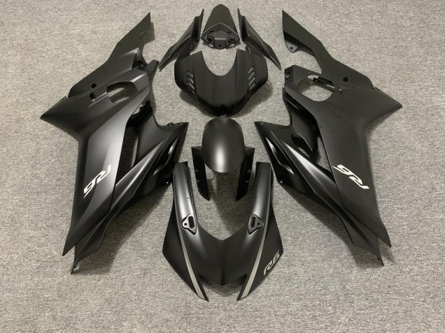 Negro Mate 2017-2021 Yamaha R6 Carenados Moto Negro Mate 2017-2021 Yamaha R6 Carenados Moto