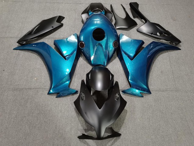 Negro Mate & Azul Especial 2012-2016 Honda CBR1000RR Carenados Moto Negro Mate & Azul Especial 2012-2016 Honda CBR1000RR Carenados Moto