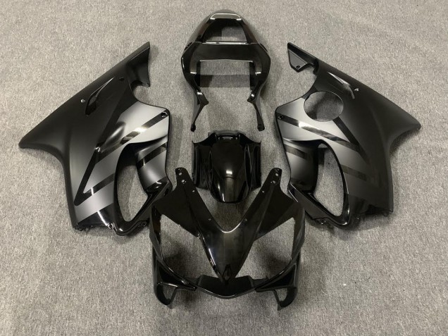Negro Mate & Brillante 2001-2003 Honda CBR600 F4i Carenados Moto Negro Mate & Brillante 2001-2003 Honda CBR600 F4i Carenados Moto