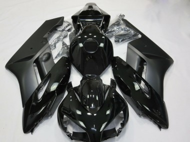 Negro Mate & Brillante 2004-2005 Honda CBR1000RR Carenados Moto
