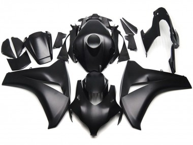 Negro Mate Pulido 2008-2011 Honda CBR1000RR Carenados Moto