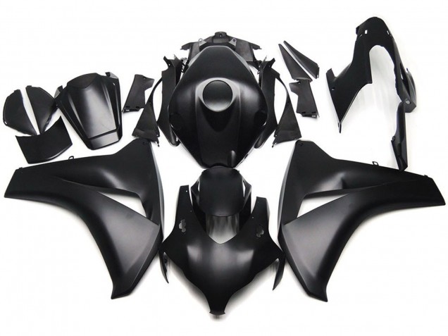 Negro Mate Pulido 2008-2011 Honda CBR1000RR Carenados Moto Negro Mate Pulido 2008-2011 Honda CBR1000RR Carenados Moto