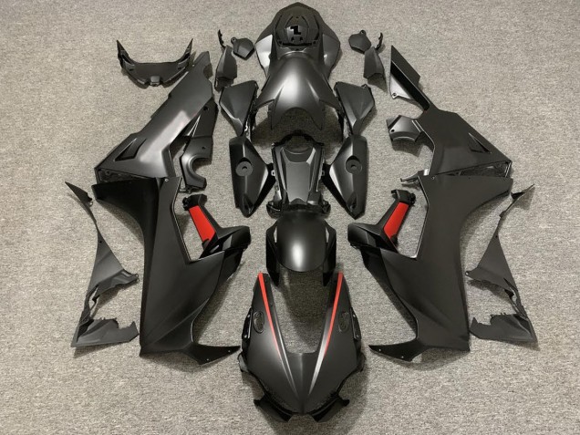 Negro Mate & Rojo 2017-2023 Honda CBR1000RR Carenados Moto Negro Mate & Rojo 2017-2023 Honda CBR1000RR Carenados Moto