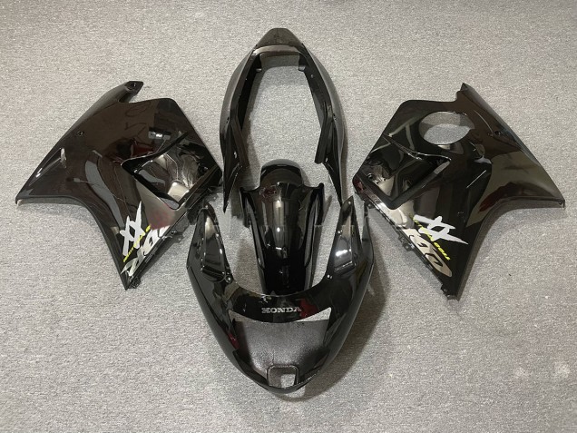 Negro & Plata 1996-2007 Honda CBR1100XX Carenados Moto Negro & Plata 1996-2007 Honda CBR1100XX Carenados Moto