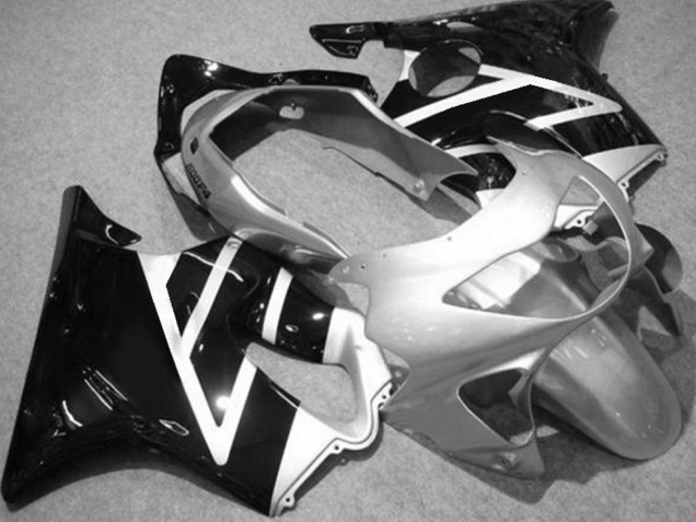 Negro Plata 1999-2000 Honda CBR600 F4 Carenados Moto Negro Plata 1999-2000 Honda CBR600 F4 Carenados Moto
