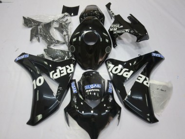 Negro Repsol 2008-2011 Honda CBR1000RR Carenados Moto
