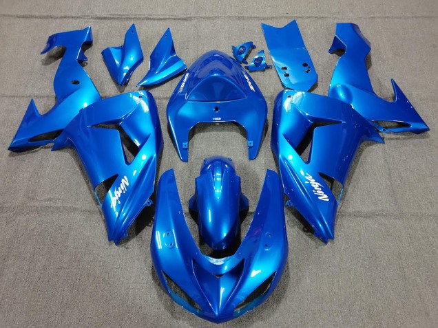 Ninja Azul 2006-2007 Kawasaki ZX10R Carenados Moto Ninja Azul 2006-2007 Kawasaki ZX10R Carenados Moto