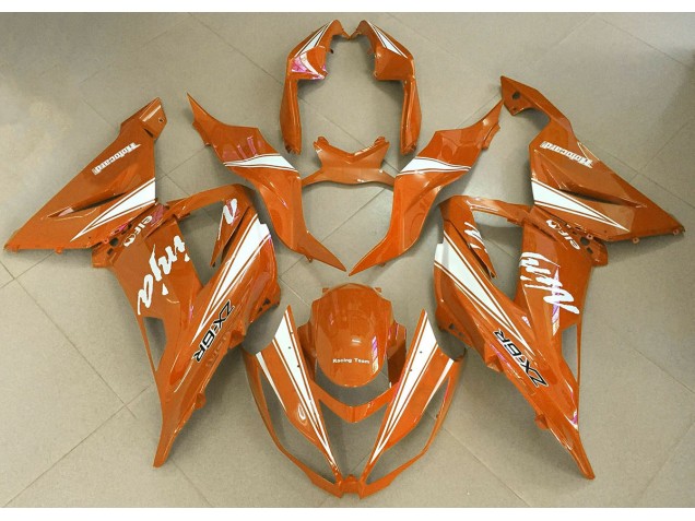 Ninja Naranja 2013-2018 Kawasaki ZX6R Carenados Moto Ninja Naranja 2013-2018 Kawasaki ZX6R Carenados Moto