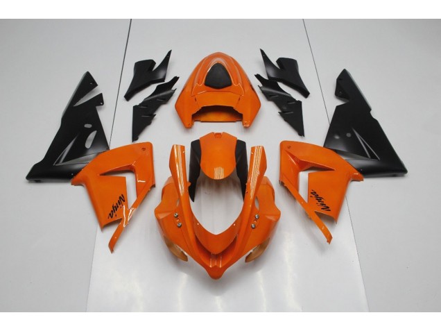 Ninja Naranja Liso 2004-2005 Kawasaki ZX10R Carenados Moto Ninja Naranja Liso 2004-2005 Kawasaki ZX10R Carenados Moto
