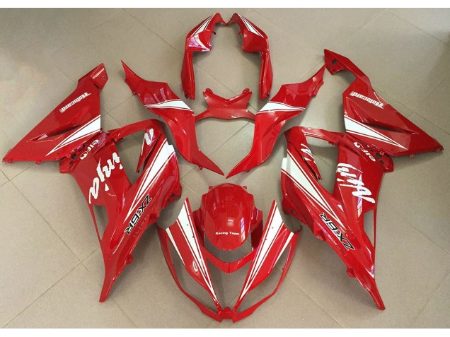 Ninja Rojo 2013-2018 Kawasaki ZX6R Carenados Moto Ninja Rojo 2013-2018 Kawasaki ZX6R Carenados Moto
