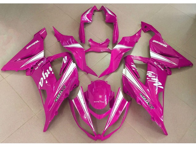 Ninja Rosa 2013-2018 Kawasaki ZX6R Carenados Moto Ninja Rosa 2013-2018 Kawasaki ZX6R Carenados Moto