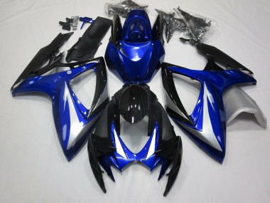 OEM Estilo Azul Profundo 2006-2007 Suzuki GSXR 600-750 Carenados Moto