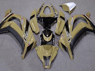 OEM Estilo Bronceado Desierto 2011-2015 Kawasaki ZX10R Carenados Moto