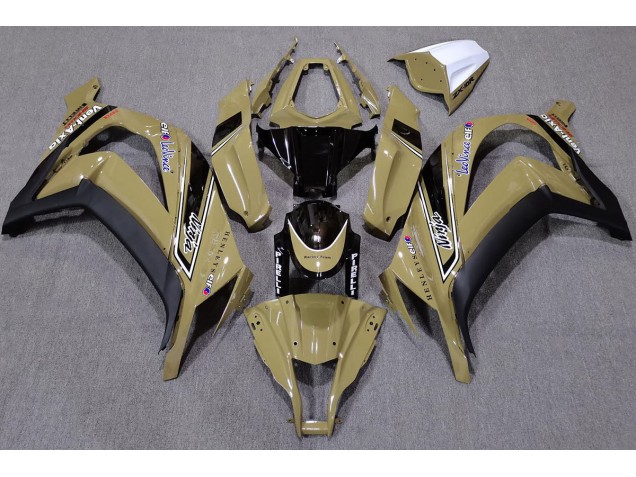 OEM Estilo Bronceado Desierto 2011-2015 Kawasaki ZX10R Carenados Moto OEM Estilo Bronceado Desierto 2011-2015 Kawasaki ZX10R Carenados Moto