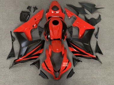 OEM Estilo Rojo 2007-2008 Honda CBR600RR Carenados Moto