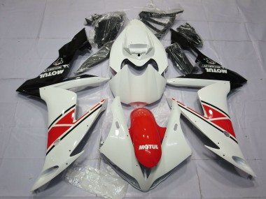 OEM Estilo Rojo & Blanco 2004-2006 Yamaha R1 Carenados Moto