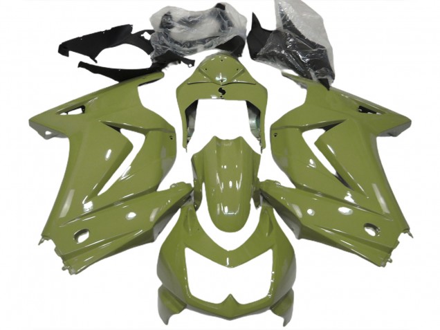 Oliva Brillante 2008-2012 Kawasaki Ninja 250 Carenados Moto Oliva Brillante 2008-2012 Kawasaki Ninja 250 Carenados Moto