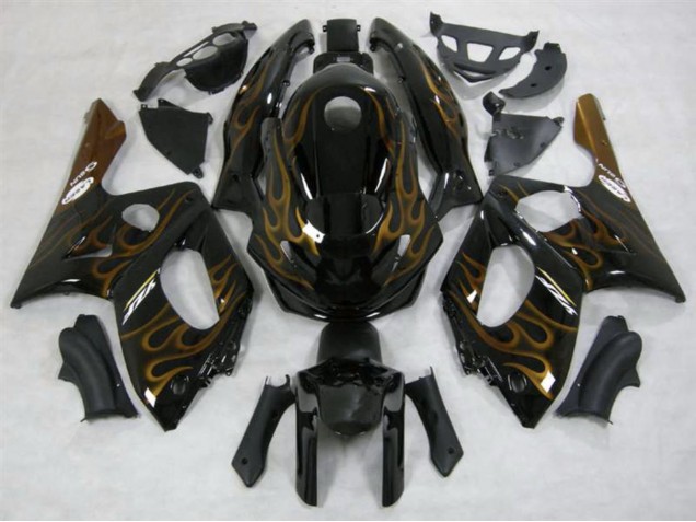 Oro Llama Brillo 1998-2007 Yamaha YZF600 Carenados Moto Oro Llama Brillo 1998-2007 Yamaha YZF600 Carenados Moto