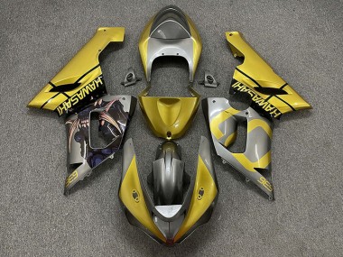 Oro & Plata 2005-2006 Kawasaki ZX6R Carenados Moto