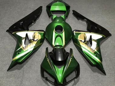 Oro Verde 2006-2007 Honda CBR1000RR Carenados Moto