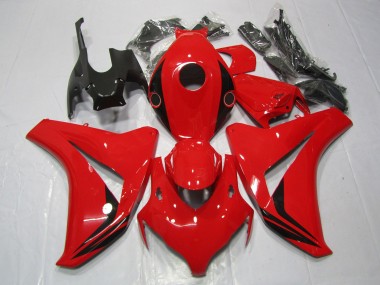 Pequenos Detalles En Rojo Brillante 2008-2011 Honda CBR1000RR Carenados Moto