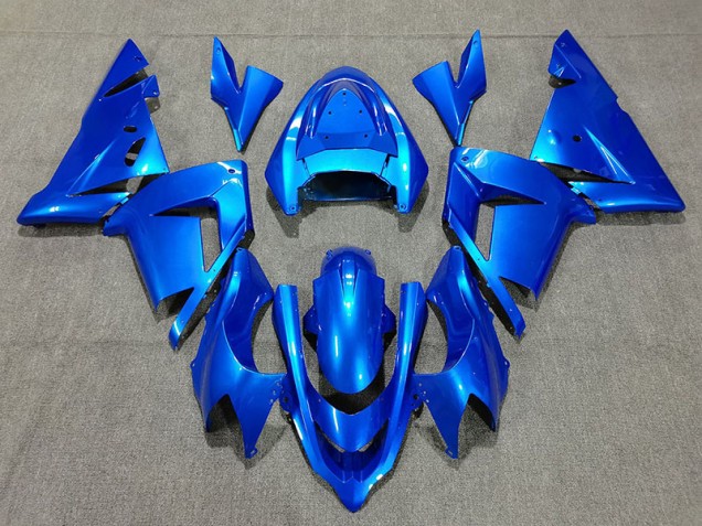 Perla Azul Brillante 2004-2005 Kawasaki ZX10R Carenados Moto Perla Azul Brillante 2004-2005 Kawasaki ZX10R Carenados Moto