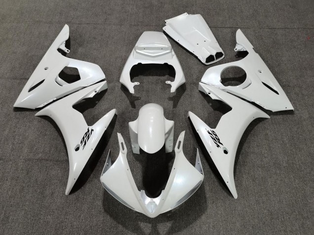 Perla Blanca 2005 Yamaha R6 Carenados Moto Perla Blanca 2005 Yamaha R6 Carenados Moto
