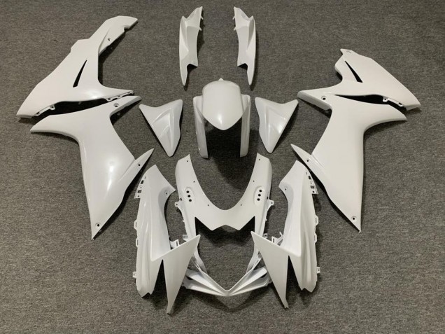 Perla Blanca 2011-2024 Suzuki GSXR 600-750 Carenados Moto Perla Blanca 2011-2024 Suzuki GSXR 600-750 Carenados Moto