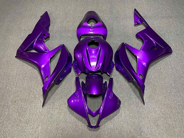 Perla Morado Liso 2007-2008 Honda CBR600RR Carenados Moto Perla Morado Liso 2007-2008 Honda CBR600RR Carenados Moto