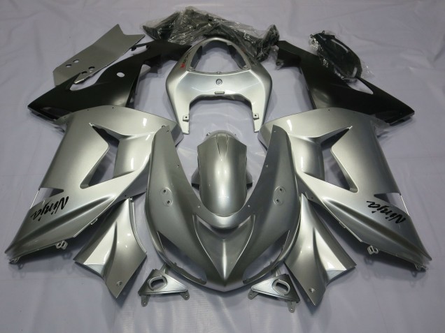 Plata 2003-2004 Kawasaki ZX6R Carenados Moto Plata 2003-2004 Kawasaki ZX6R Carenados Moto
