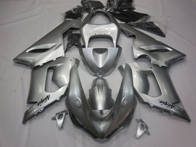 Plata 2005-2006 Kawasaki ZX6R Carenados Moto Plata 2005-2006 Kawasaki ZX6R Carenados Moto
