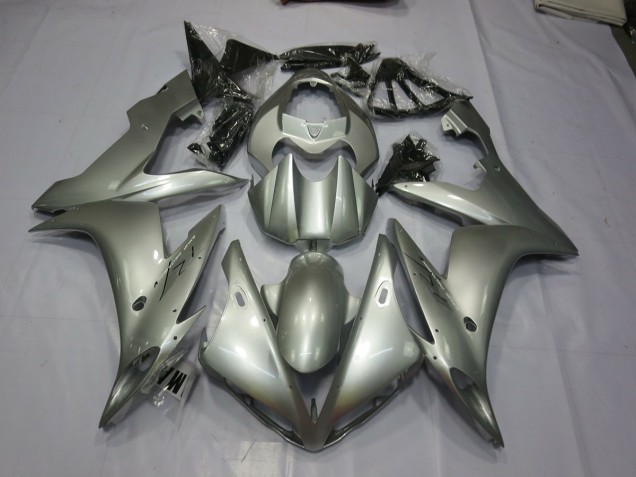 Plata Brillante 2004-2006 Yamaha R1 Carenados Moto