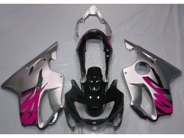 Plata Brillante & Rosa 1999-2000 Honda CBR600 F4 Carenados Moto Plata Brillante & Rosa 1999-2000 Honda CBR600 F4 Carenados Moto