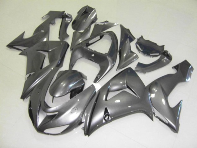 Plata Brillo 2006-2007 Kawasaki ZX10R Carenados Moto Plata Brillo 2006-2007 Kawasaki ZX10R Carenados Moto