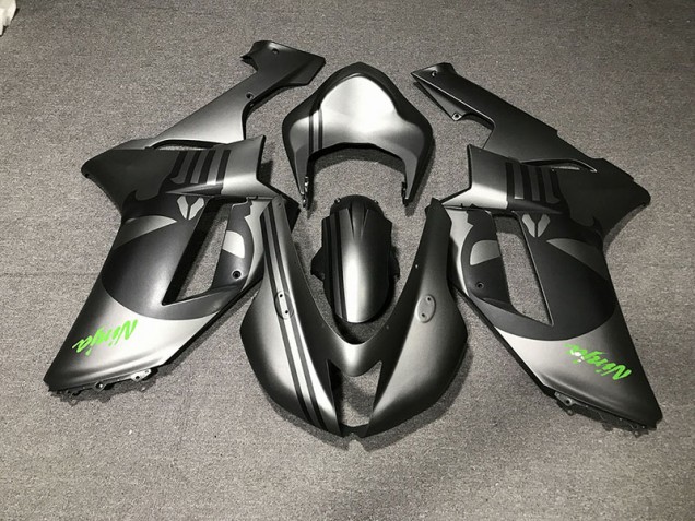 Plata Mate & Calavera 2007-2008 Kawasaki ZX6R Carenados Moto Plata Mate & Calavera 2007-2008 Kawasaki ZX6R Carenados Moto