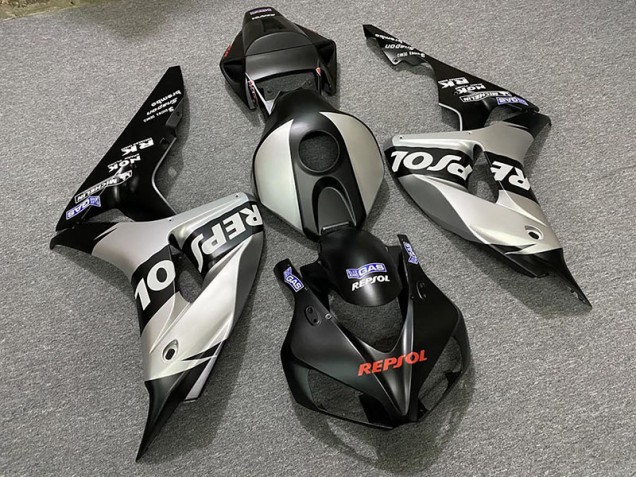 Plata Mate Repsol 2006-2007 Honda CBR1000RR Carenados Moto Plata Mate Repsol 2006-2007 Honda CBR1000RR Carenados Moto