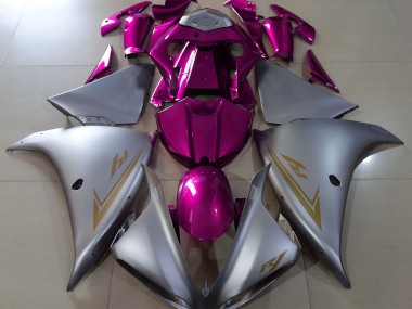 Plata Mate & Rosa 2009-2011 Yamaha R1 Carenados Moto