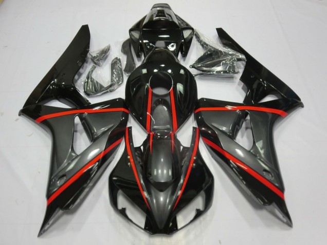 Plata & Negro 2006-2007 Honda CBR1000RR Carenados Moto Plata & Negro 2006-2007 Honda CBR1000RR Carenados Moto