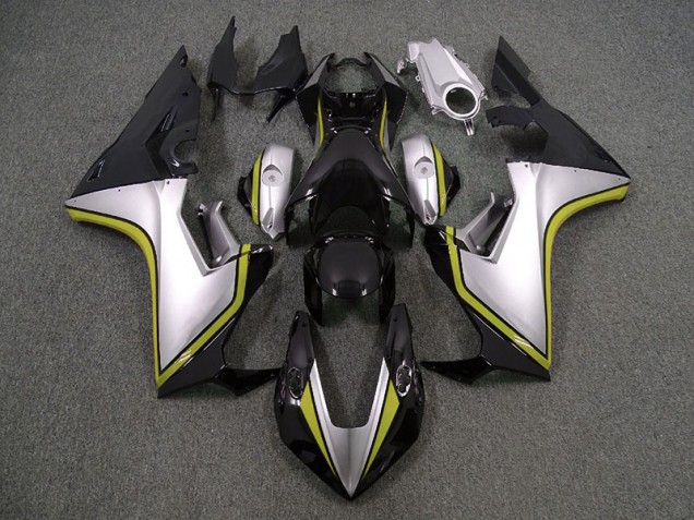Plata & Negro & Amarillo 2017-2023 Honda CBR1000RR Carenados Moto Plata & Negro & Amarillo 2017-2023 Honda CBR1000RR Carenados Moto
