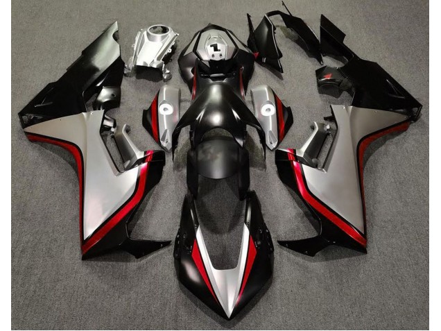 Plata & Negro & Rojo 2017-2023 Honda CBR1000RR Carenados Moto Plata & Negro & Rojo 2017-2023 Honda CBR1000RR Carenados Moto