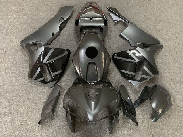 Plata Oscura & Negro 2005-2006 Honda CBR600RR Carenados Moto Plata Oscura & Negro 2005-2006 Honda CBR600RR Carenados Moto