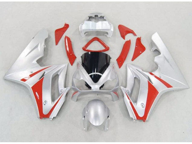 Plata & Rojo 2006-2008 Triumph Daytona 675 Carenados Moto Plata & Rojo 2006-2008 Triumph Daytona 675 Carenados Moto