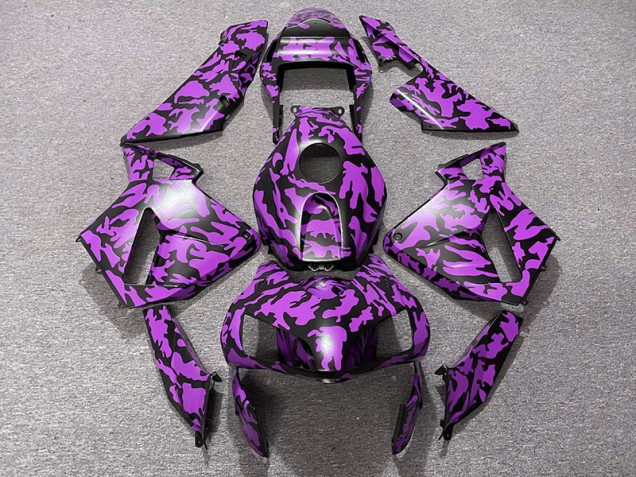 Púrpura Camuflaje 2003-2004 Honda CBR600RR Carenados Moto Púrpura Camuflaje 2003-2004 Honda CBR600RR Carenados Moto