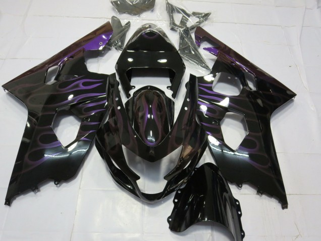 Púrpura Llama 2004-2005 Suzuki GSXR 600-750 Carenados Moto