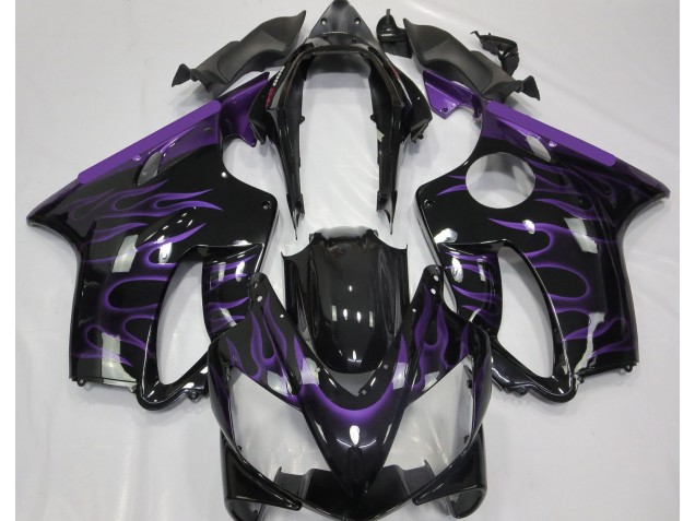 Púrpura Llama 2004-2007 Honda CBR600 F4i Carenados Moto Púrpura Llama 2004-2007 Honda CBR600 F4i Carenados Moto