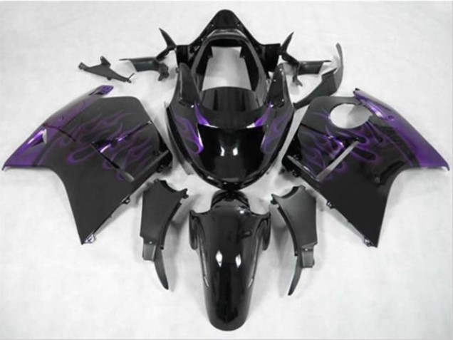 Púrpura Oscuro Llama 1996-2007 Honda CBR1100XX Carenados Moto Púrpura Oscuro Llama 1996-2007 Honda CBR1100XX Carenados Moto